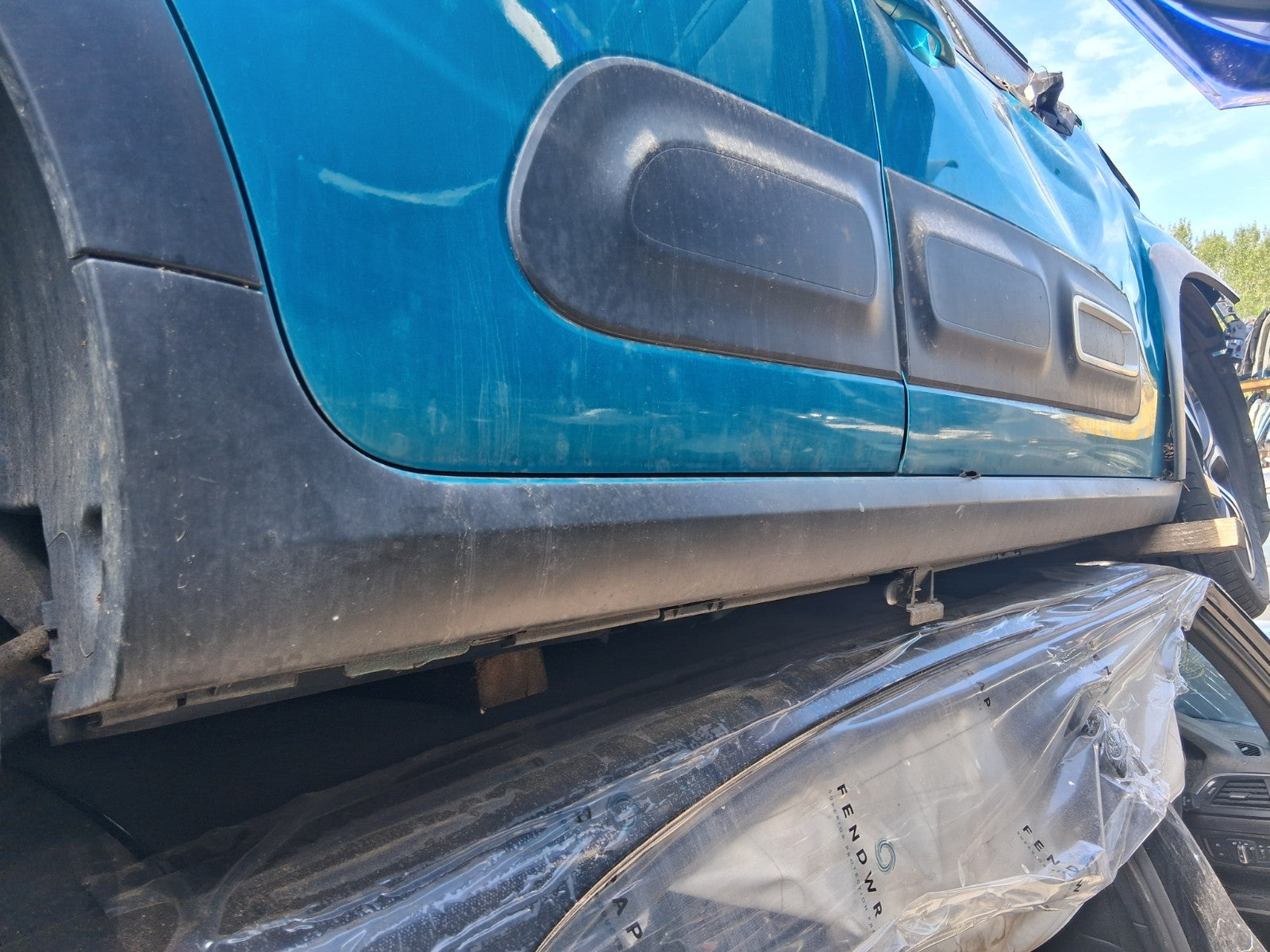 2023 CITREOEN C3 MK3 HATCHBACK OS DRIVER SIDE SKIRT VALANCE PLASTIC