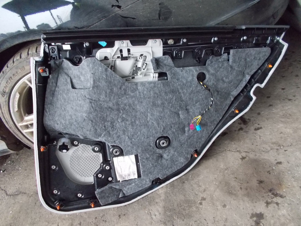MERCEDES E CLASS W212 2016 NSR PASSENGER SIDE REAR DOOR CARD WHITE