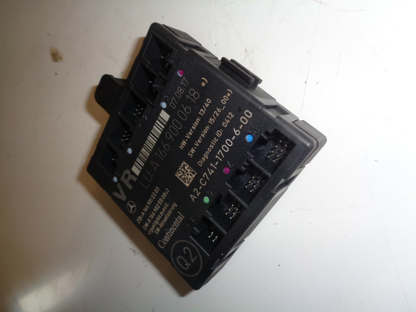 MERCEDES BENZ A-CLASS 2018 W176 200D AMG LINE OS DRIVER FRONT DOOR MODULE