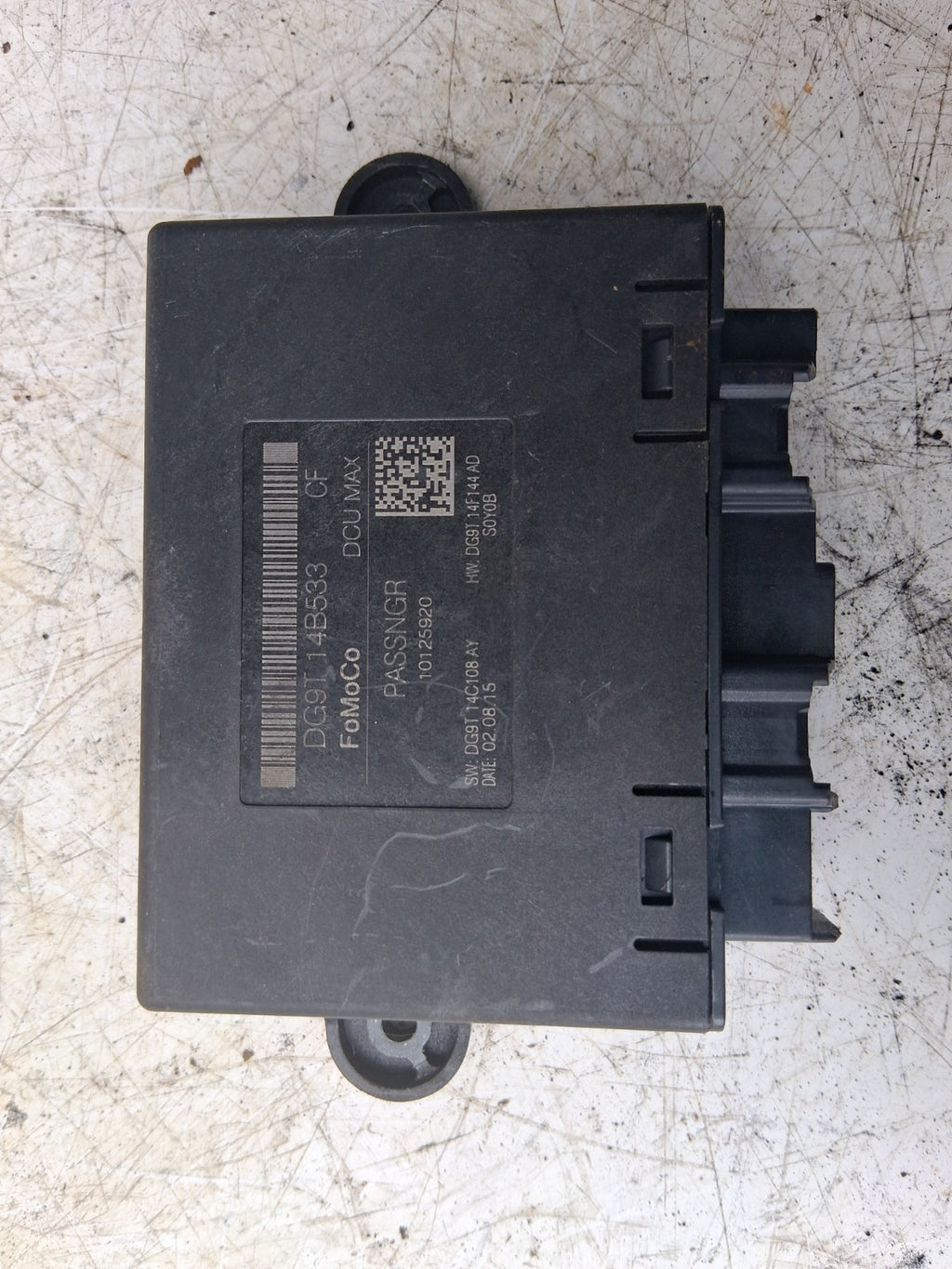 2018 FORD MONDEO MK5 NSF PASSENGER SIDE FRONT LEFT DOOR CONTROL MODULE DG9T14B53