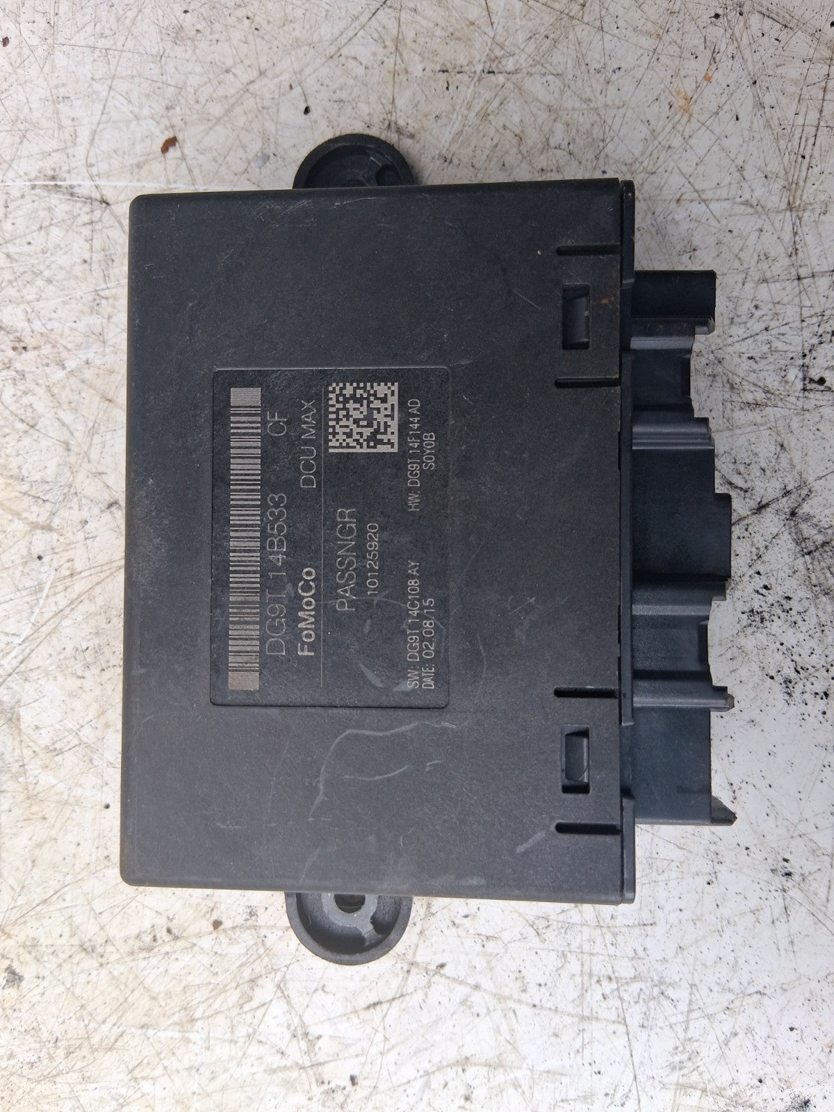 2018 FORD MONDEO MK5 NSF PASSENGER SIDE FRONT LEFT DOOR CONTROL MODULE DG9T14B53