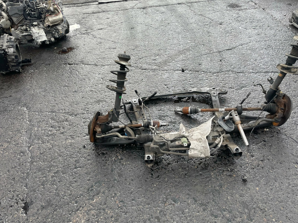 2018 DACIA SANDERO MK2 1.0 PETROL COMPLETE FRONT SUBFRAME SHOCK SPRING HUB LEGS