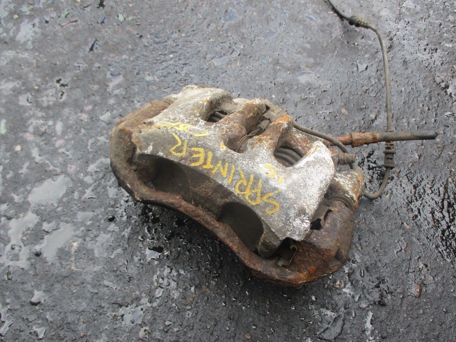 VW VOLKSWAGEN CRAFTER SPRINTER 2015 2.1 DIESEL OSF DRIVER SIDE BRAKE CALIPER