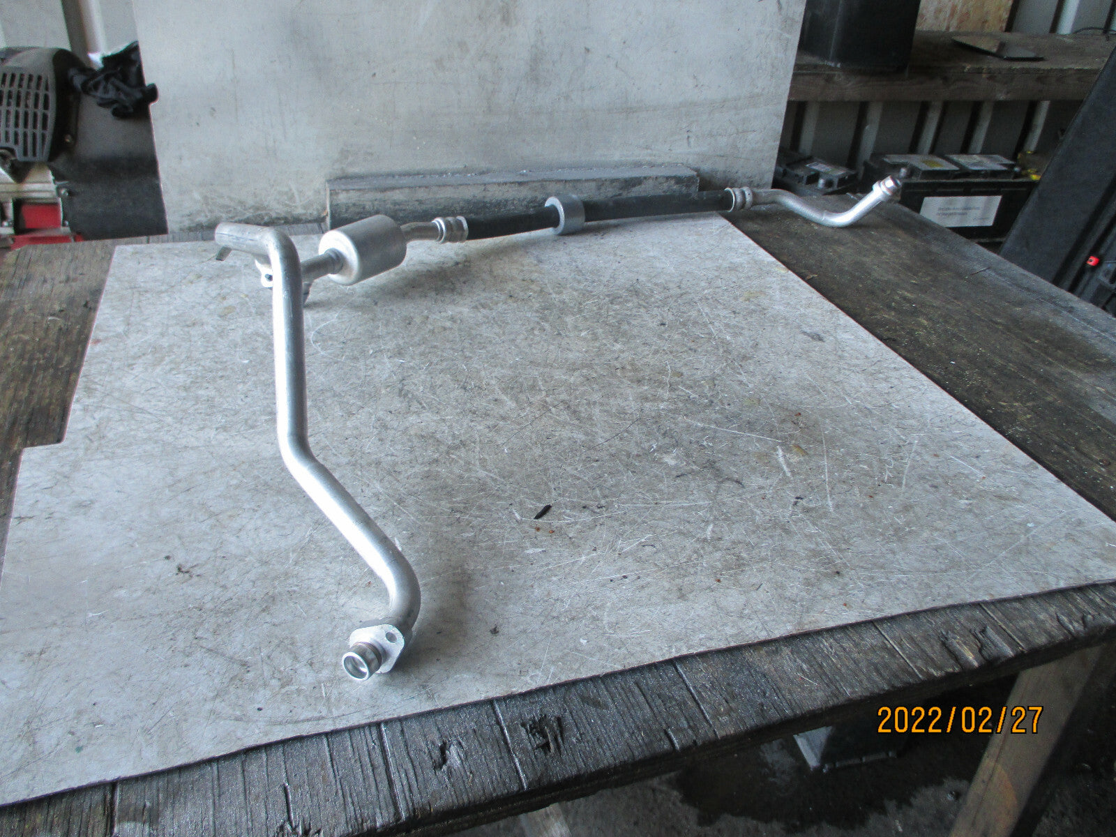 DACIA SANDERO 2017 MK2 1.0 PETROL AC AIR CONDITIONING HOSE PIPE 924546917R