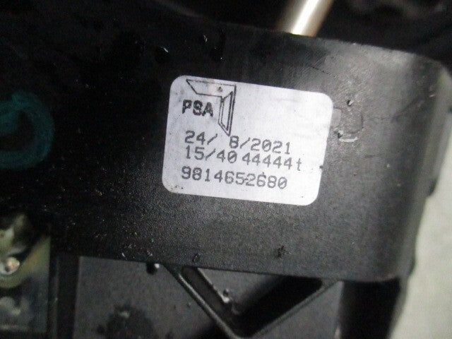 2021 CITROEN BERLINGO MK3 K9 GEAR STICK SHIFTER & PARKING SWITCH 9814652680