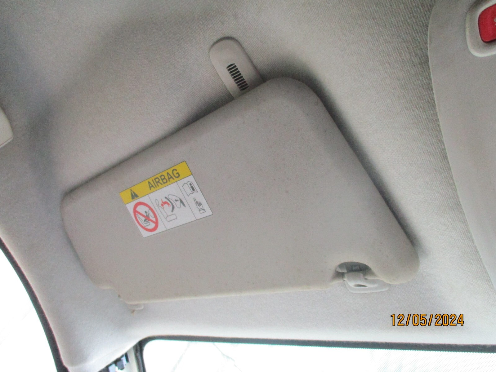 VAUXHALL VIVARO MK3 2020 NSF PASSENGER SIDE FRONT INTERIOR SUN VISOR