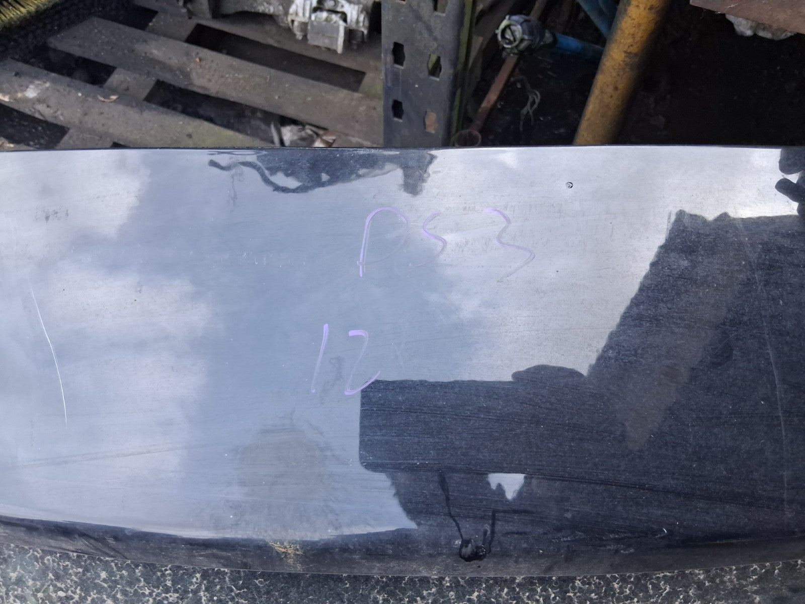2012 CITROEN DS3 3 DOOR COMPLETE REAR TAILGATE BOOTLID KKN EXY ROUGE ADEN