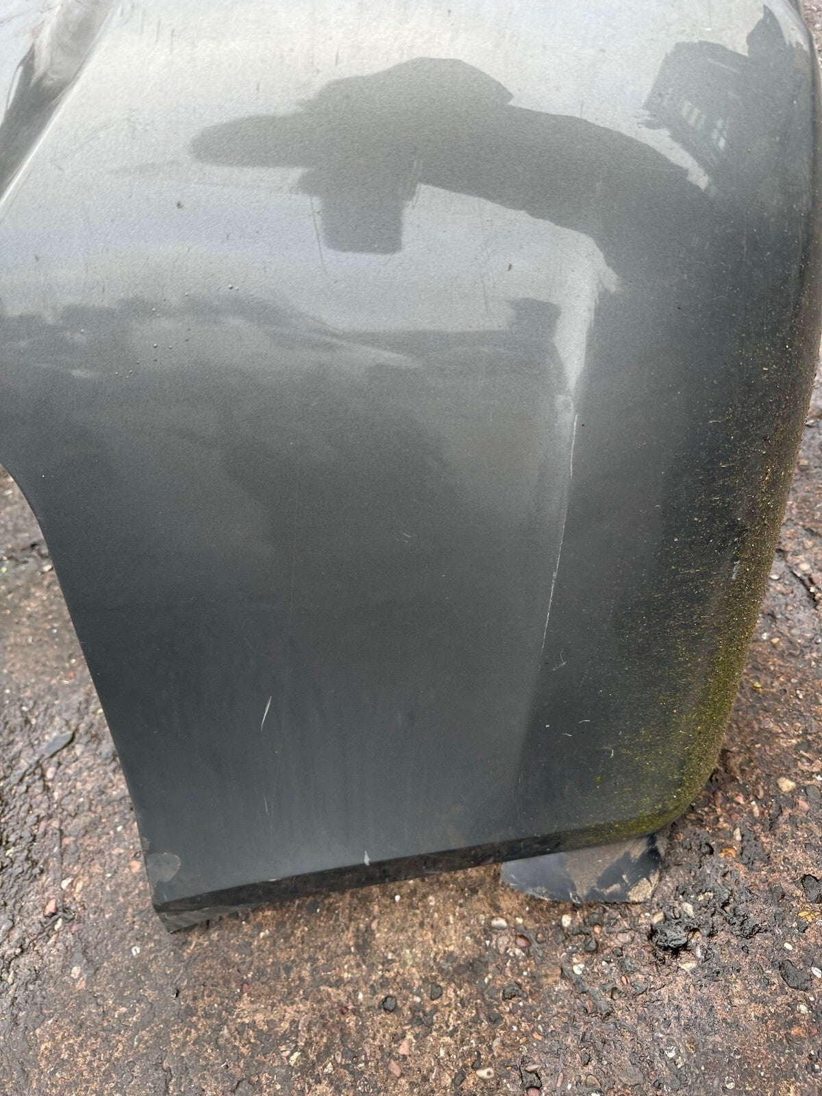 2009 CHEVROLET CRUZE REAR BUMPER COMPLETE GREY