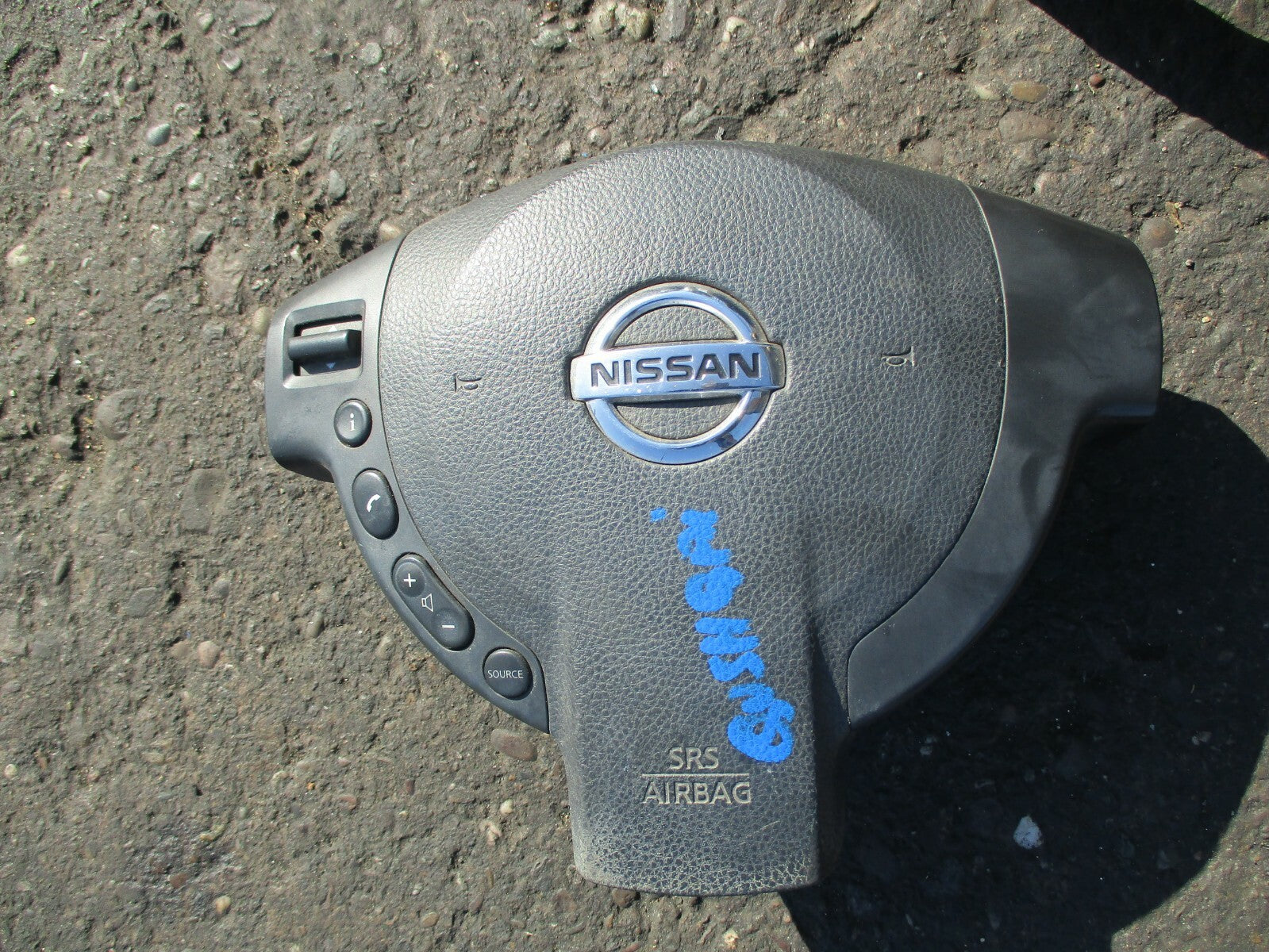 NISSAN QASHQAI J10 MK1 STEERING WHEEL AIRBAG SAFETY BAG 48430JD00C