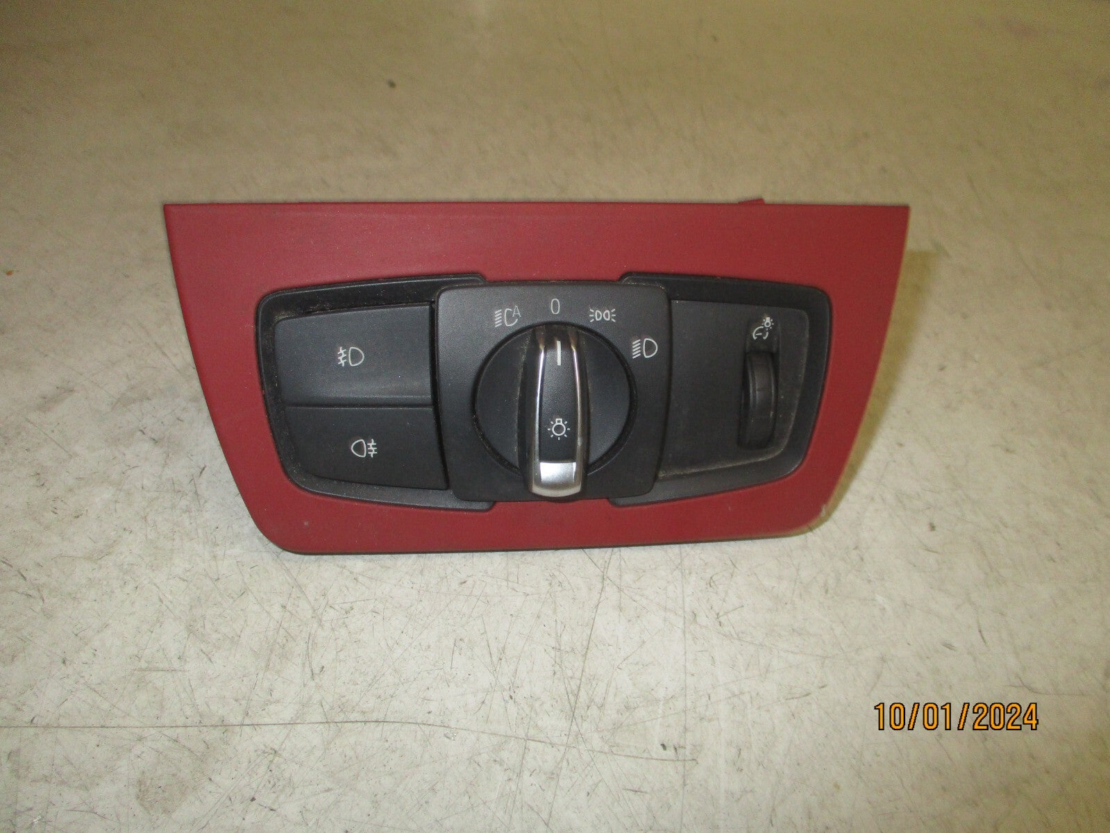 BMW 4 SERIES F36 GRAN COUPE 2017 HEADLIGHT CONTROL SWITCH 9393947
