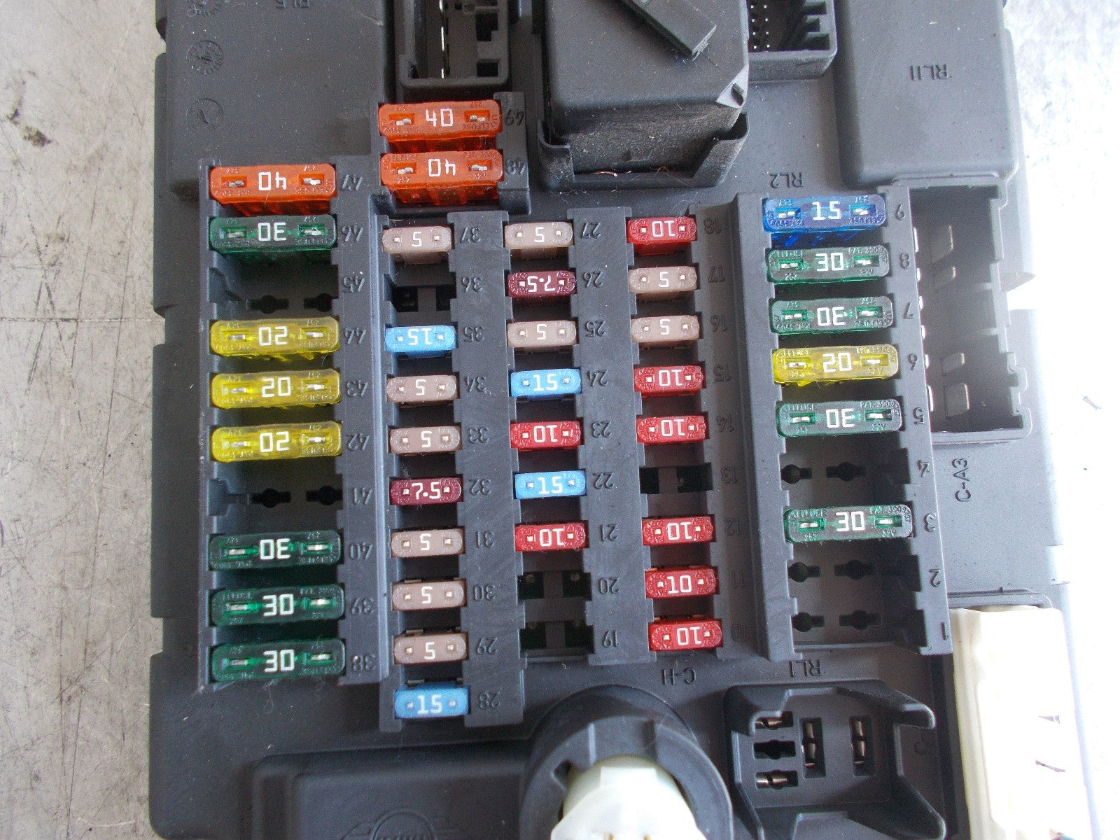 MINI COOPER ONE 2007 FUSE BOX RELAY UNIT 6135345373701