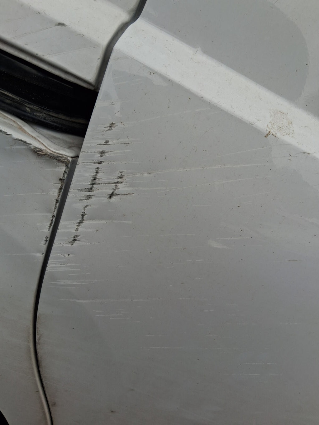 2024 TOYOTA PROACE CITY OS DRIVER SIDE BARE SLIDING DOOR DAMAGED EPR ICY WHITE