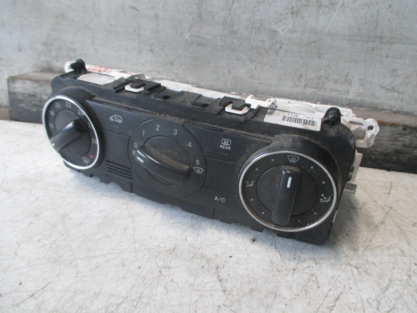 MERCEDES BENZ A CLASS 2006 W169 HEATER AC CLIMATE CONTROL SWITCH A1698301785