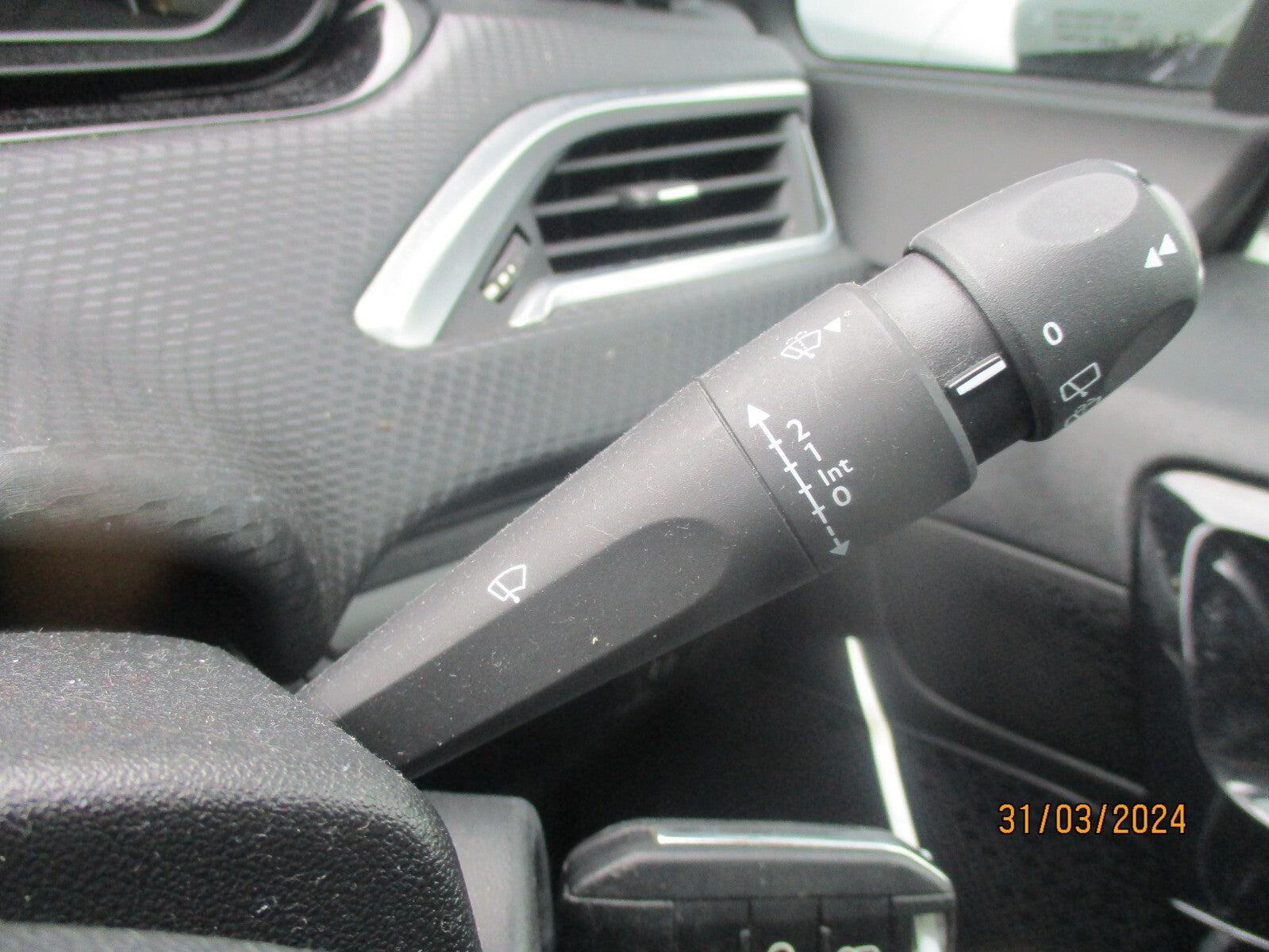 PEUGEOT 208 2016 WIPER INDICATOR CRUISE CONTROL SWITCH SQUIB UNIT