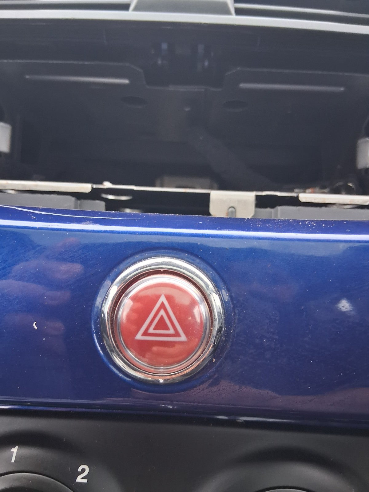 2010 FIAT 500 LOUNGE MK1 HAZARD FOGLIGHT CITY DASH SWITCH CONTROL UNIT
