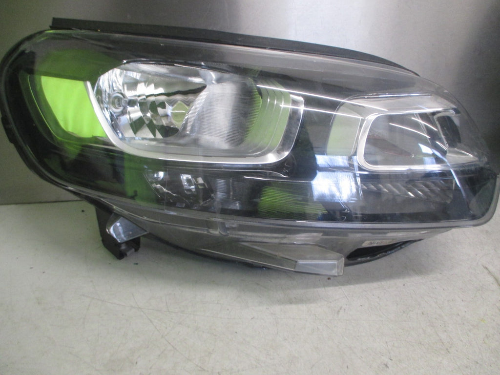 VAUXHALL VIVARO 2021 OSF DRIVER SIDE FRONT HEADLIGHT HEADLAMP 9808567880 DAMAGED