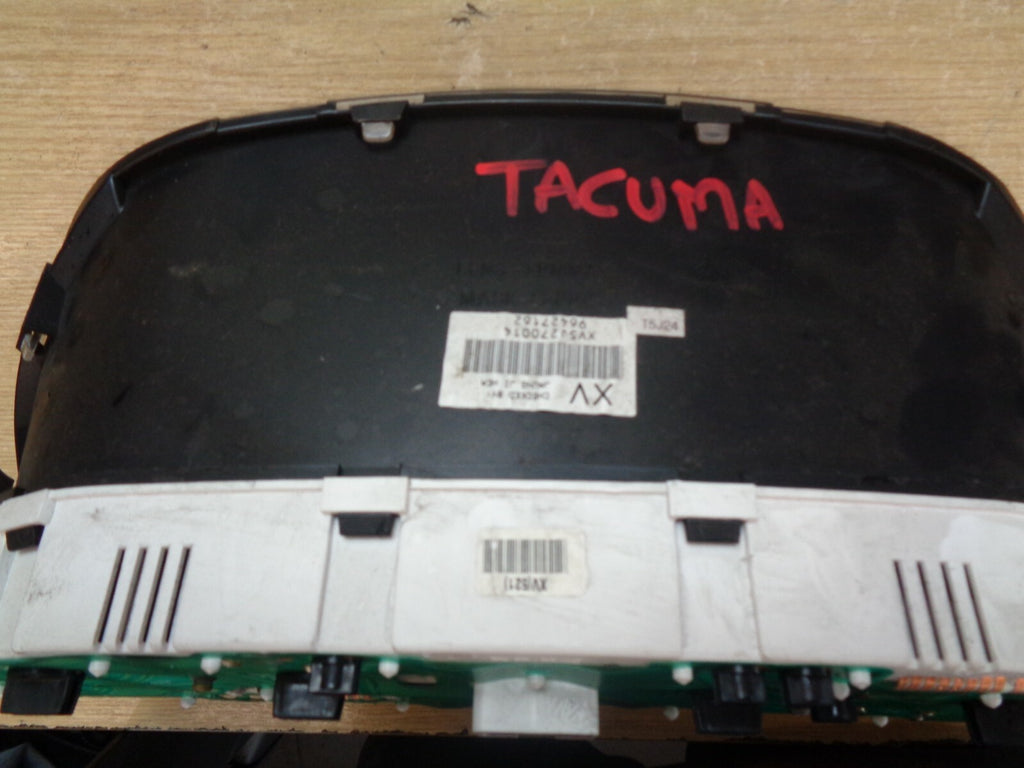 CHEVROLET TACUMA SPEEDO METER CLOCK INSTRUMENT CLUSTER 96427162