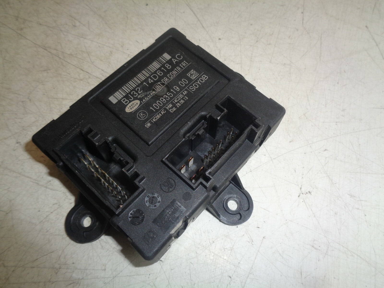 RANGE ROVER EVOQUE L538 2013 OSF DRIVER SIDE FRONT DOOR ECU MODULE BJ3214D618AD