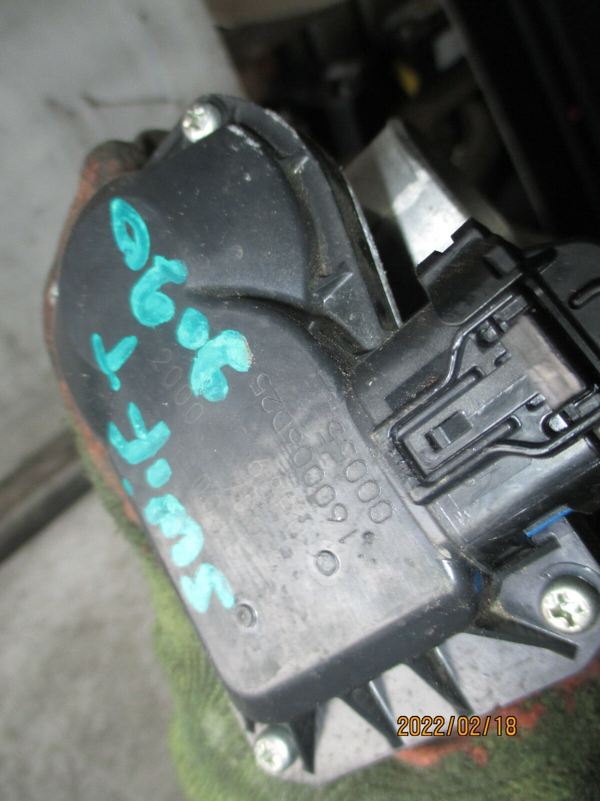 SUZUKI SWIFT 2020 MK4 1.2 HYBRID PETROL ENGINE THROTTLE BODY 68P07D02