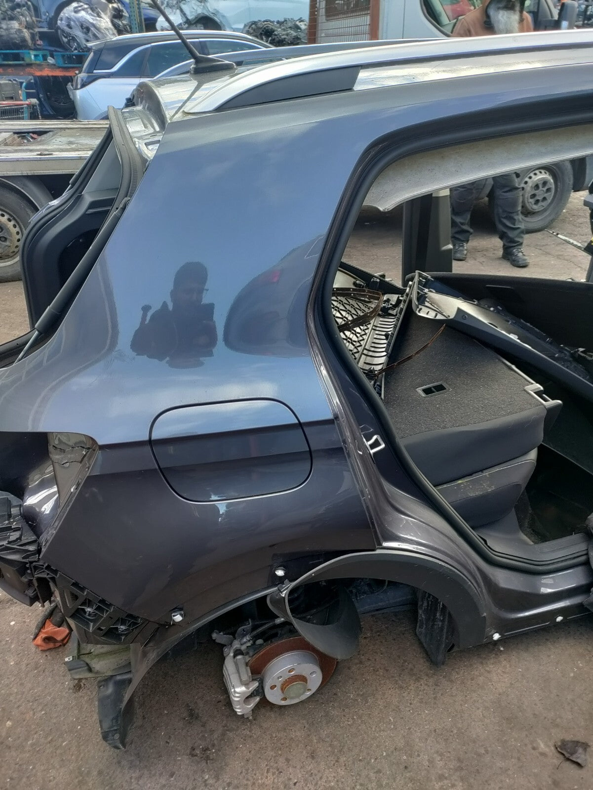 2023 VOLKSWAGEN T CROSS OS DRIVER SIDE REAR QUARTER CUT