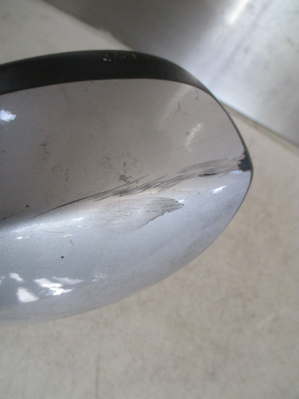 FIAT PUNTO EVO MK3 3 DOOR 2013 DRIVER OFF WING MIRROR SILVER