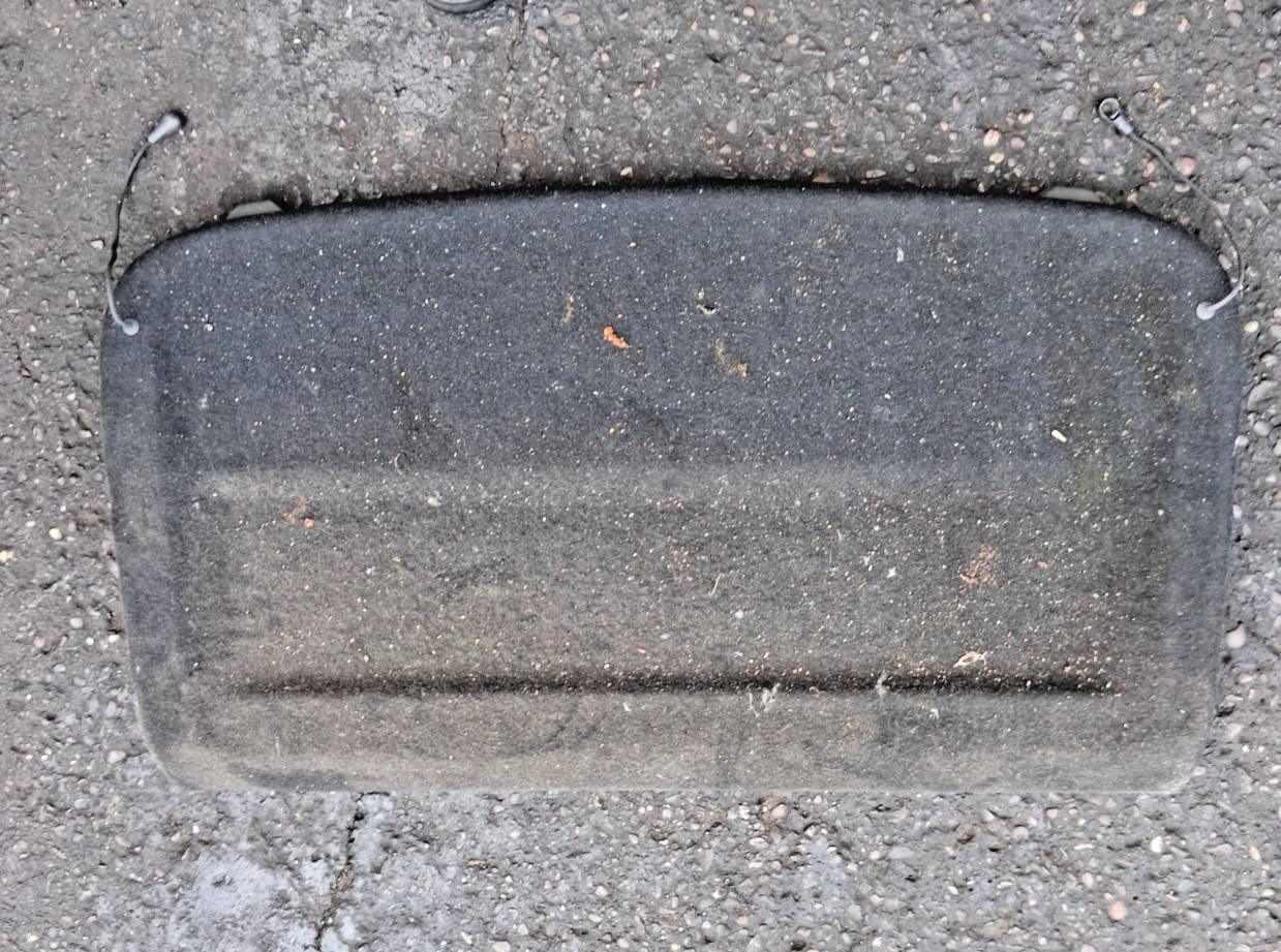 2012 VAUXHALL ASTRA J REAR STORAGE PARCEL SHELF LOAD COVER