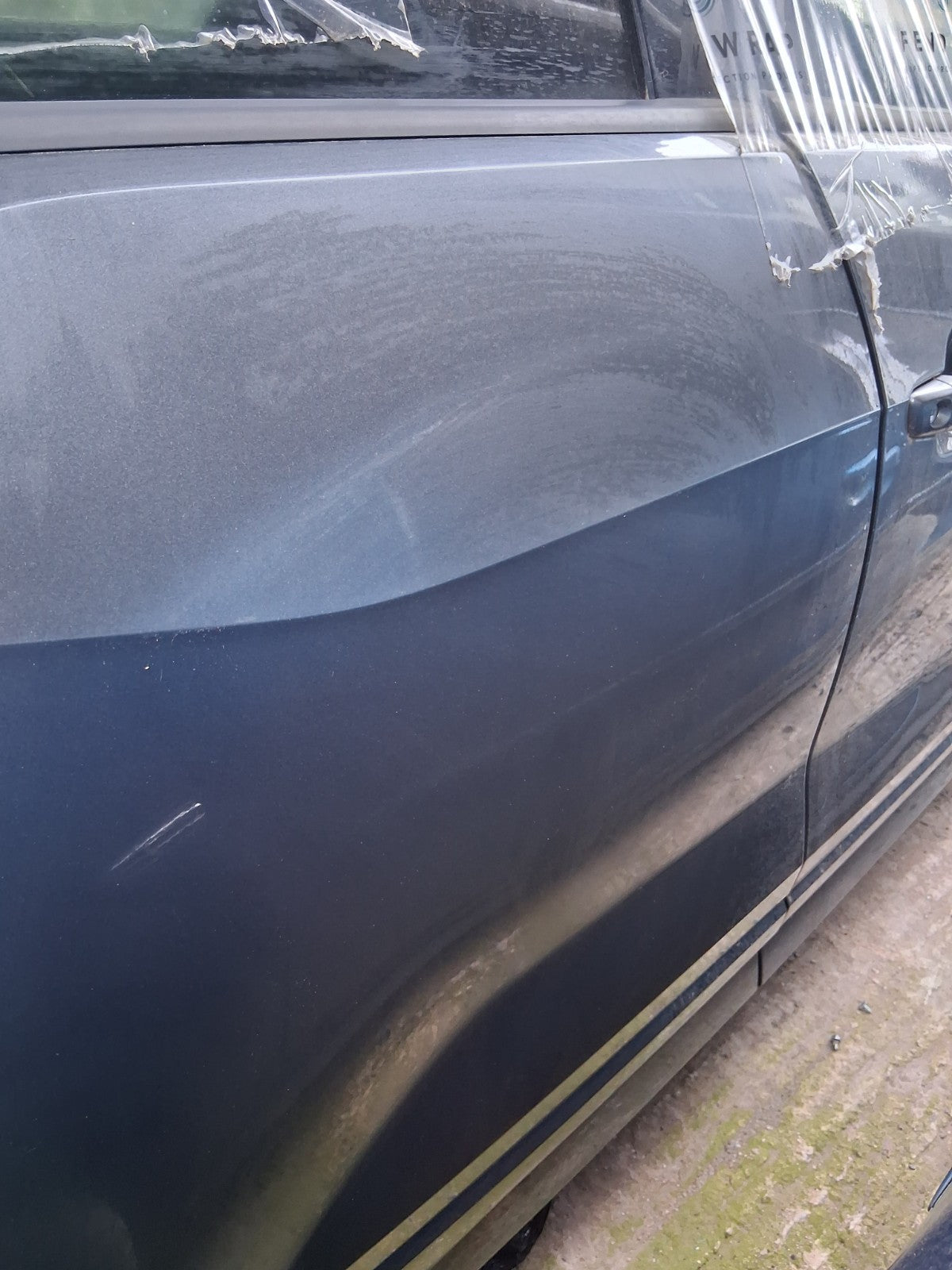 2021 AUDI Q2 MK1 FACELIFT OSR DRIVER SIDE REAR RIGHT BARE DOOR GREY