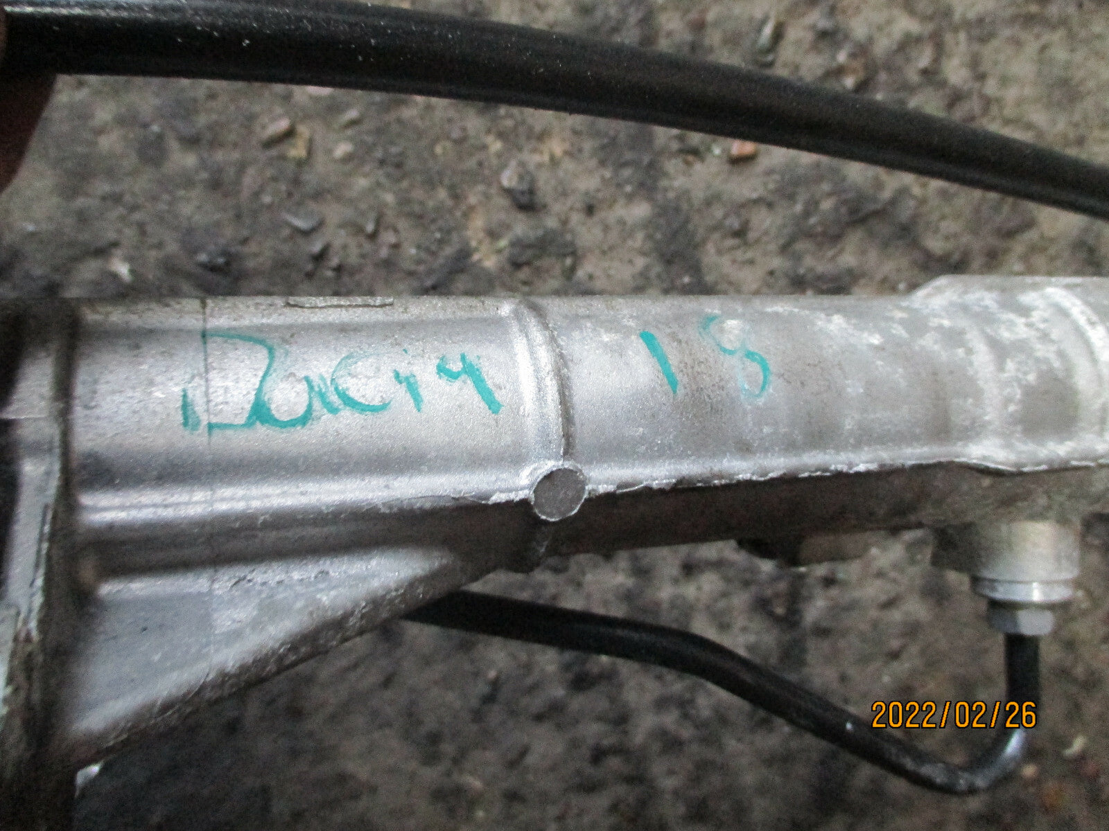 DACIA SANDERO 2017 MK2 POWER STEERING RACK 490011854R