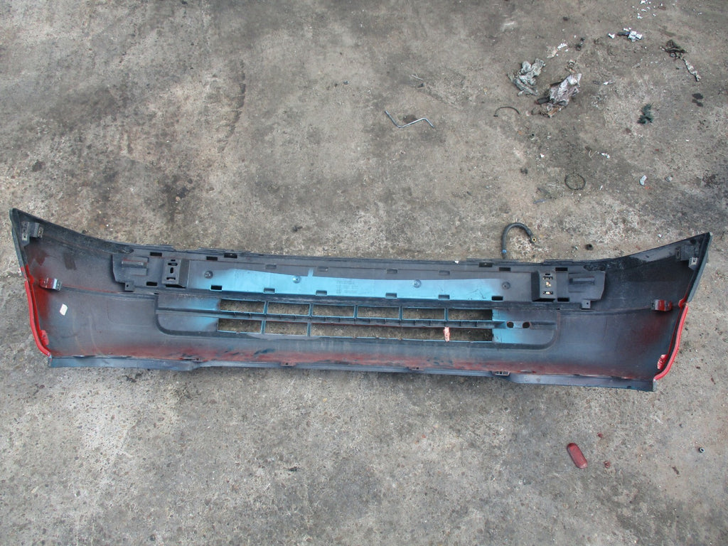 VAUXHALL ASTRA F FRONT COMPLETE BUMPER RED