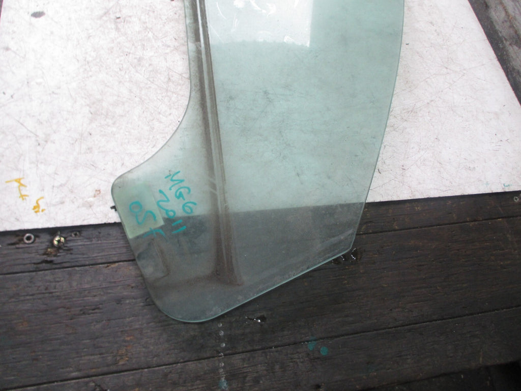 MG6 MK1 2011 5 DOOR OSF DRIVER SIDE FRONT DOOR WINDOW GLASS