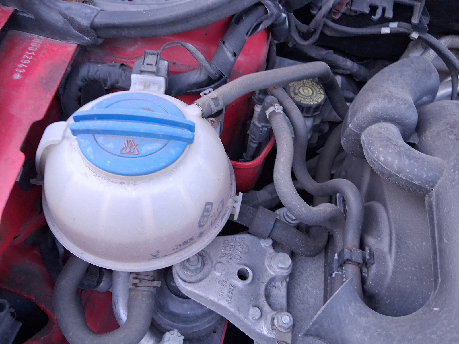 2017 VW VOLKSWAGEN POLO MK5 1.0 PETROL COOLANT EXPANSION RESERVOIR BOTTLE TANK