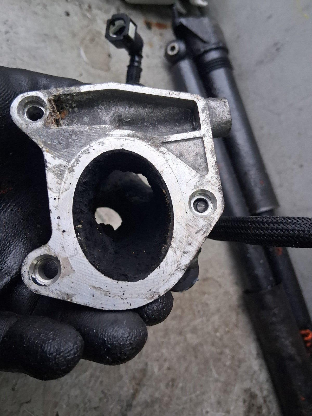 2021 VAUXHALL VIVARO MK3 EGR VALVE PIPE HOUSING 9821154280