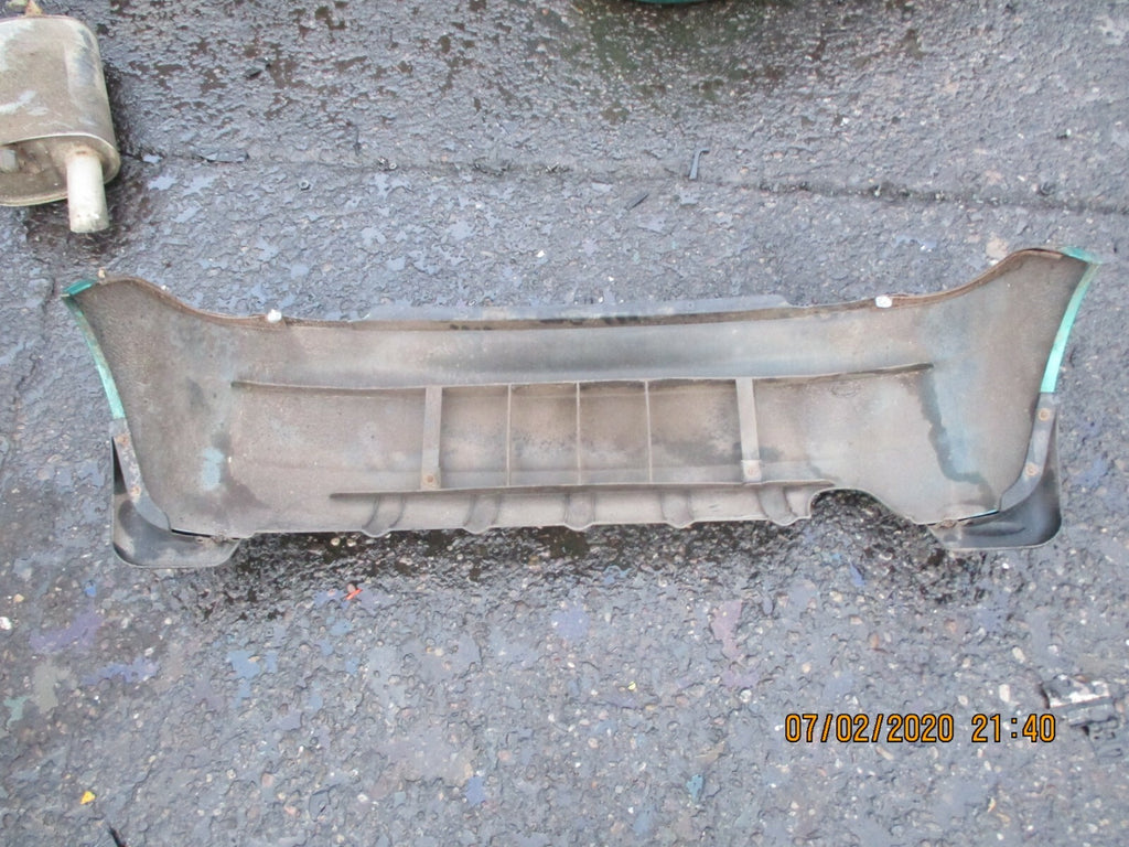 DAEWOO MATIZ 2004 COMPLETE REAR BUMPER GREEN