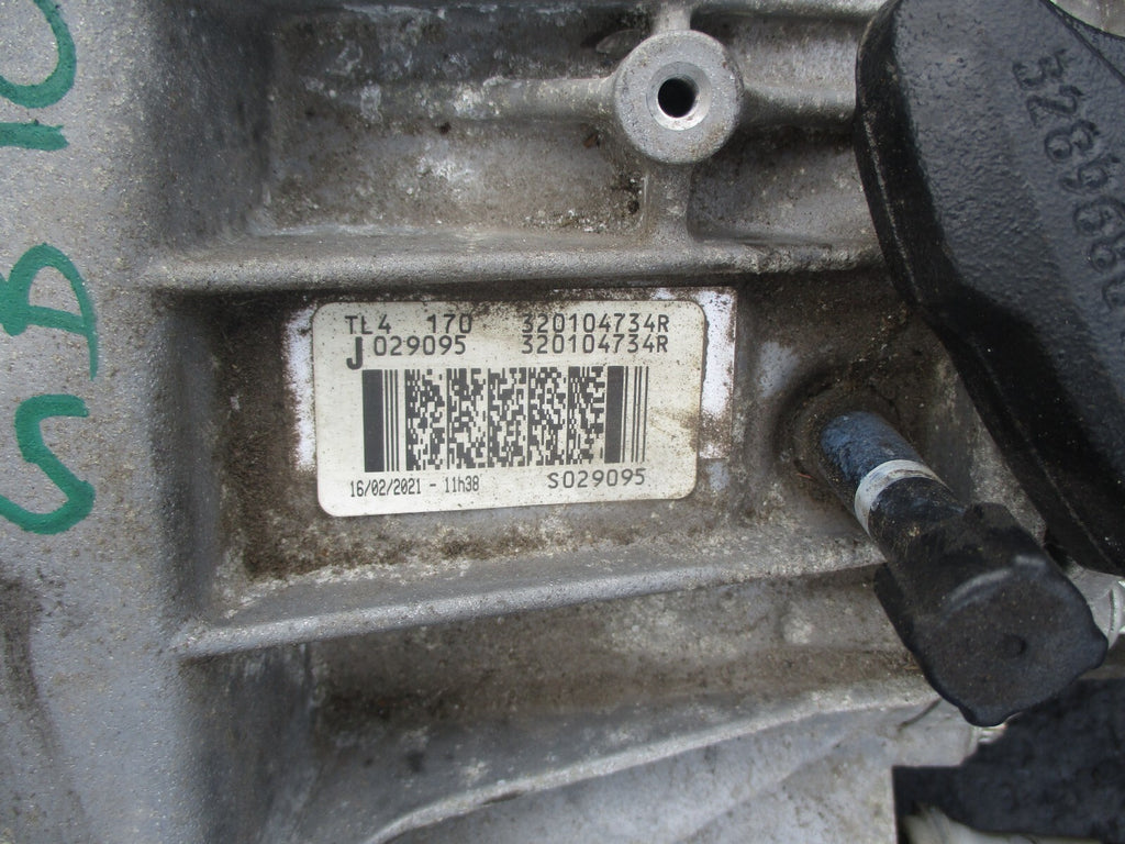 NISSAN QASHQAI J11 MK2 2021 1.3 PETROL 6 SPEED MANUAL GEARBOX TL4170 GB 107