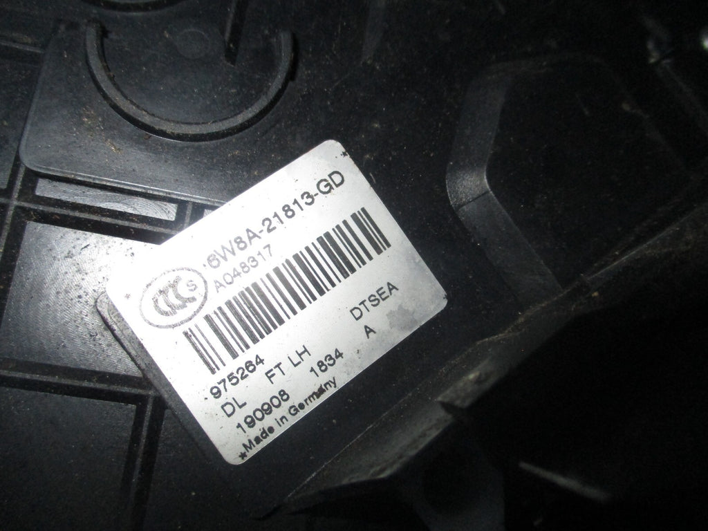 JAGUAR XF 2009 NSF PASSENGER SIDE FRONT DOOR LOCK MECHANISM 6W8A21813GD