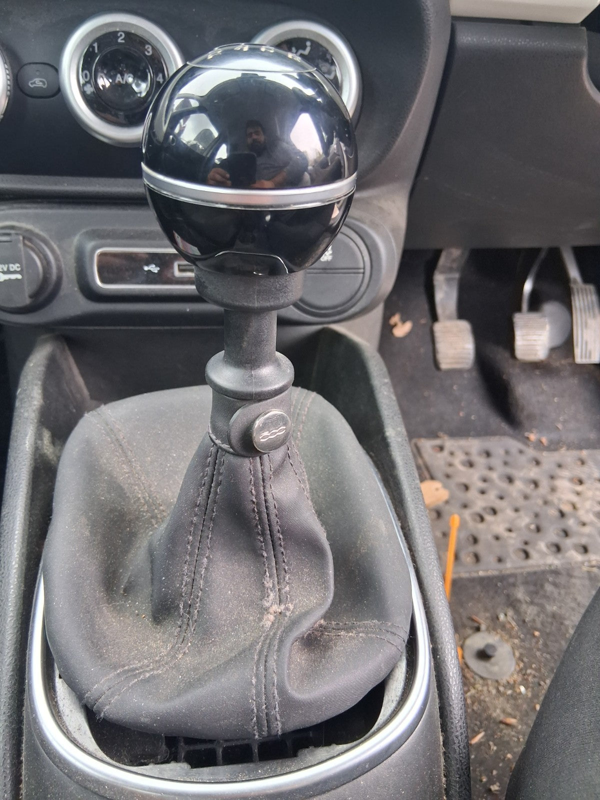 2019 FIAT 500L HATCH 6 SPEED MANUAL GEAR STICK GEAR SHIFTER