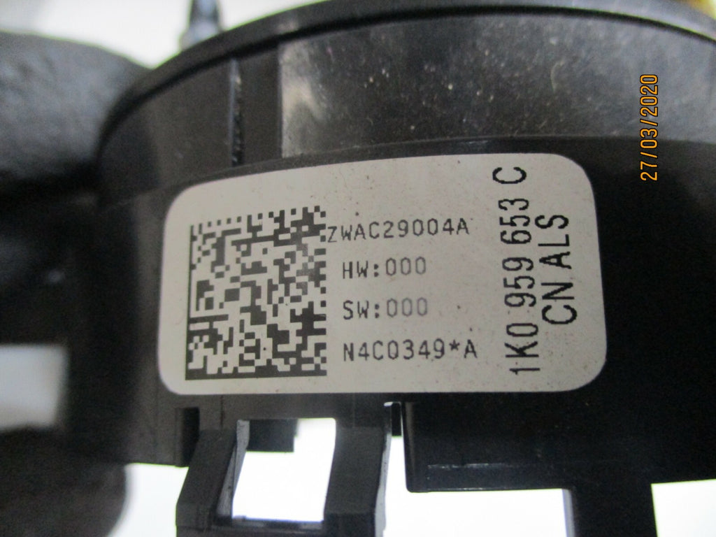 VW VOLKSWAGEN GOLF MK5 2005 BAG SQUIB SLIP RING 1K0959653C