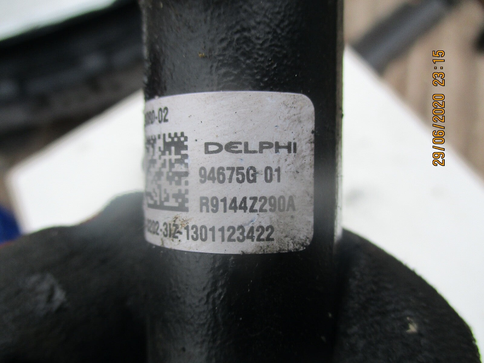 CITROEN RELAY 2004 2.0 HDI INJECTOR RAIL SENSOR PIPES 94675G 01