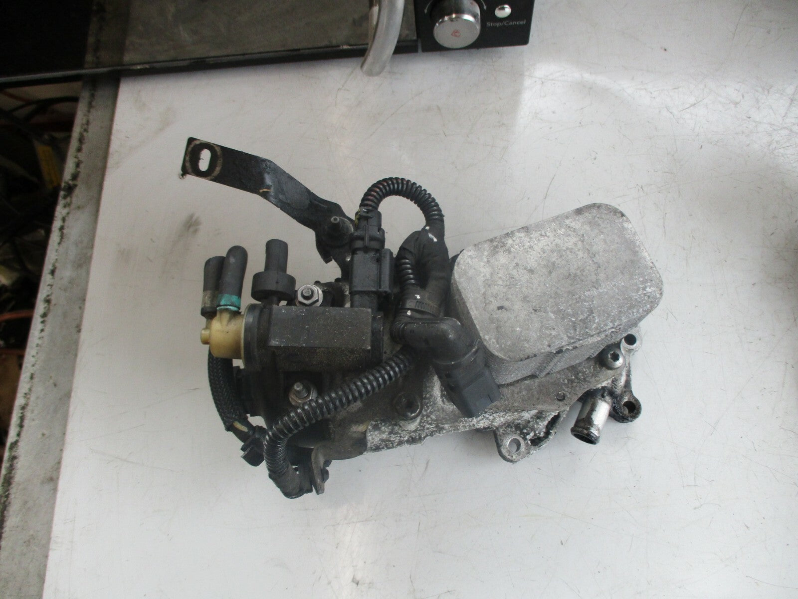 CITROEN C4 GRAND PICASSO 1.6 HDI DIESEL FUEL FILTER HOUSING & COOLER 9687847480