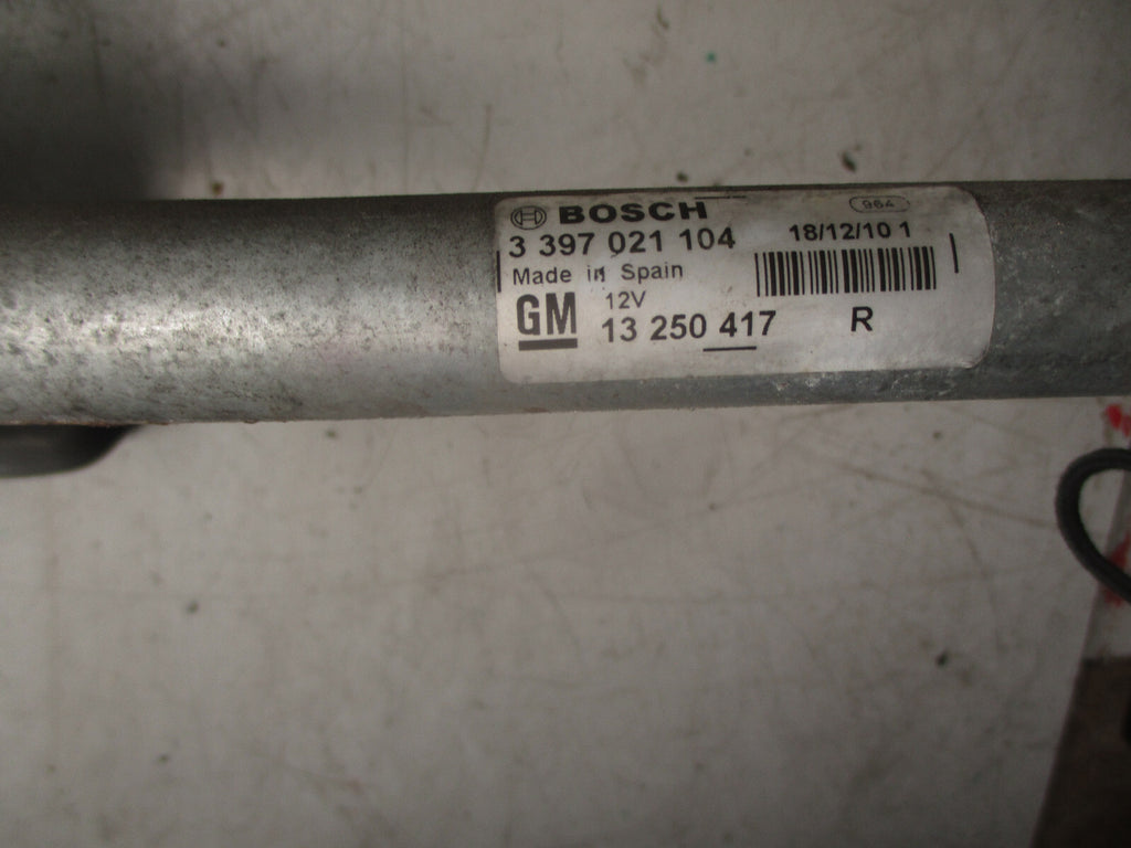 2013 VAUXHALL MERIVA B FRONT WIPER MOTOR & LINKAGE 3397021104