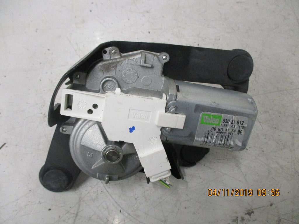 PEUGEOT 308 2009 REAR WINDOW WINDSCREEN TAILGATE BOOT WIPER MOTOR 9680477480