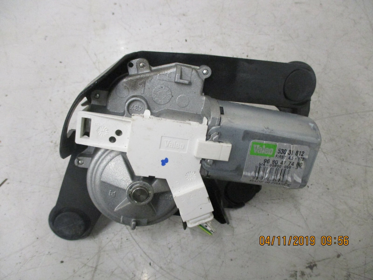 PEUGEOT 308 2009 REAR WINDOW WINDSCREEN TAILGATE BOOT WIPER MOTOR 9680477480
