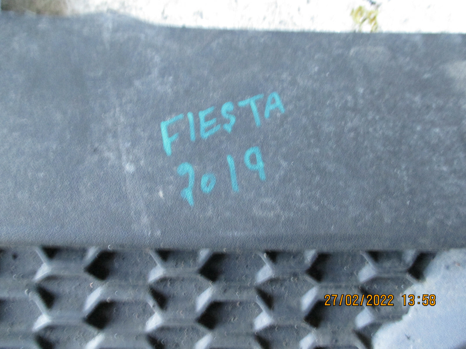 FORD FIESTA 2019 MK8 REAR BUMPER DIFFUSER LOWER TRIM H1BJ17D781