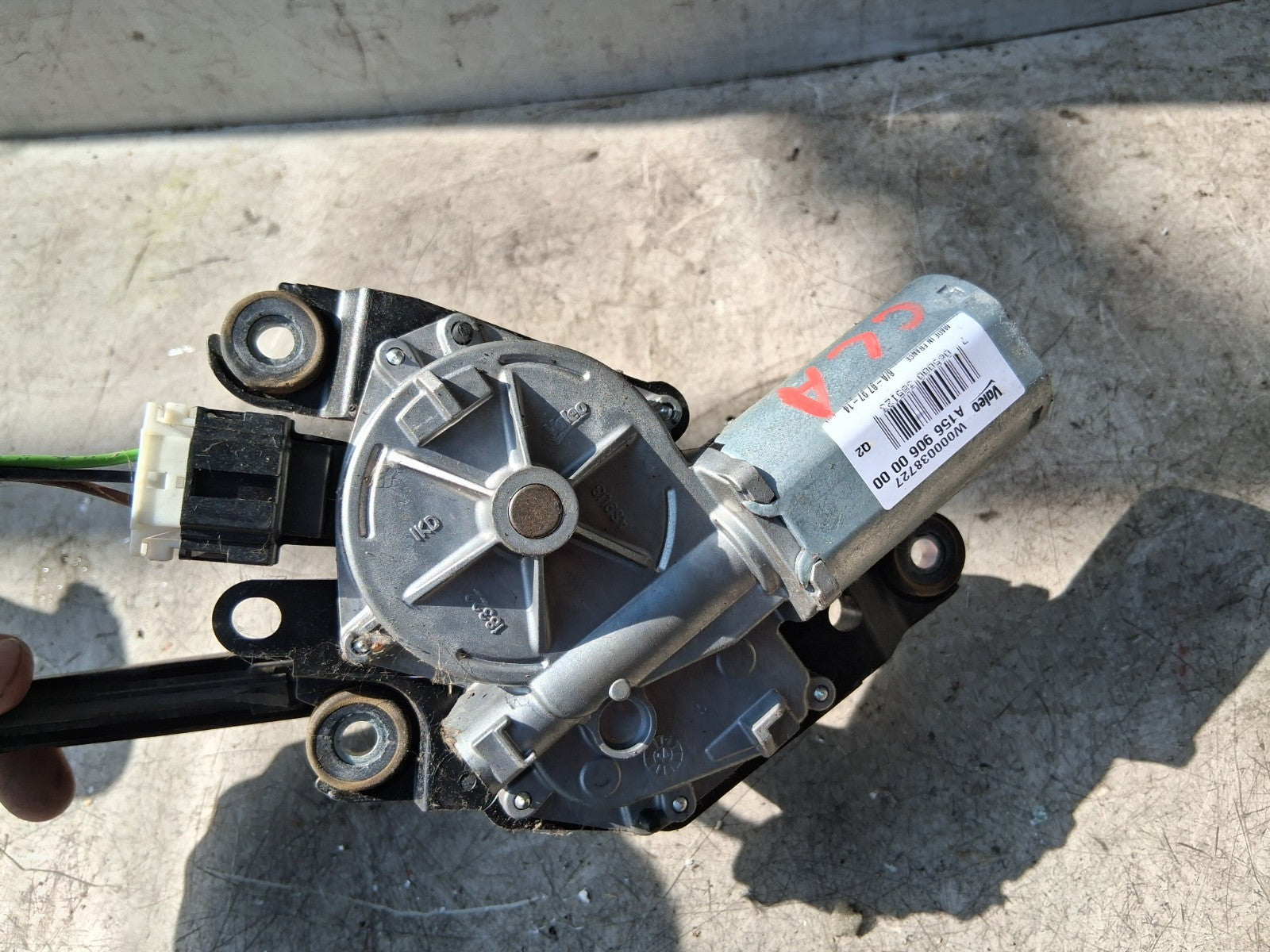 MERCEDES BENZ CLA 2014 BOOTLID TAILGATE REAR WIPER MOTOR A1569060000