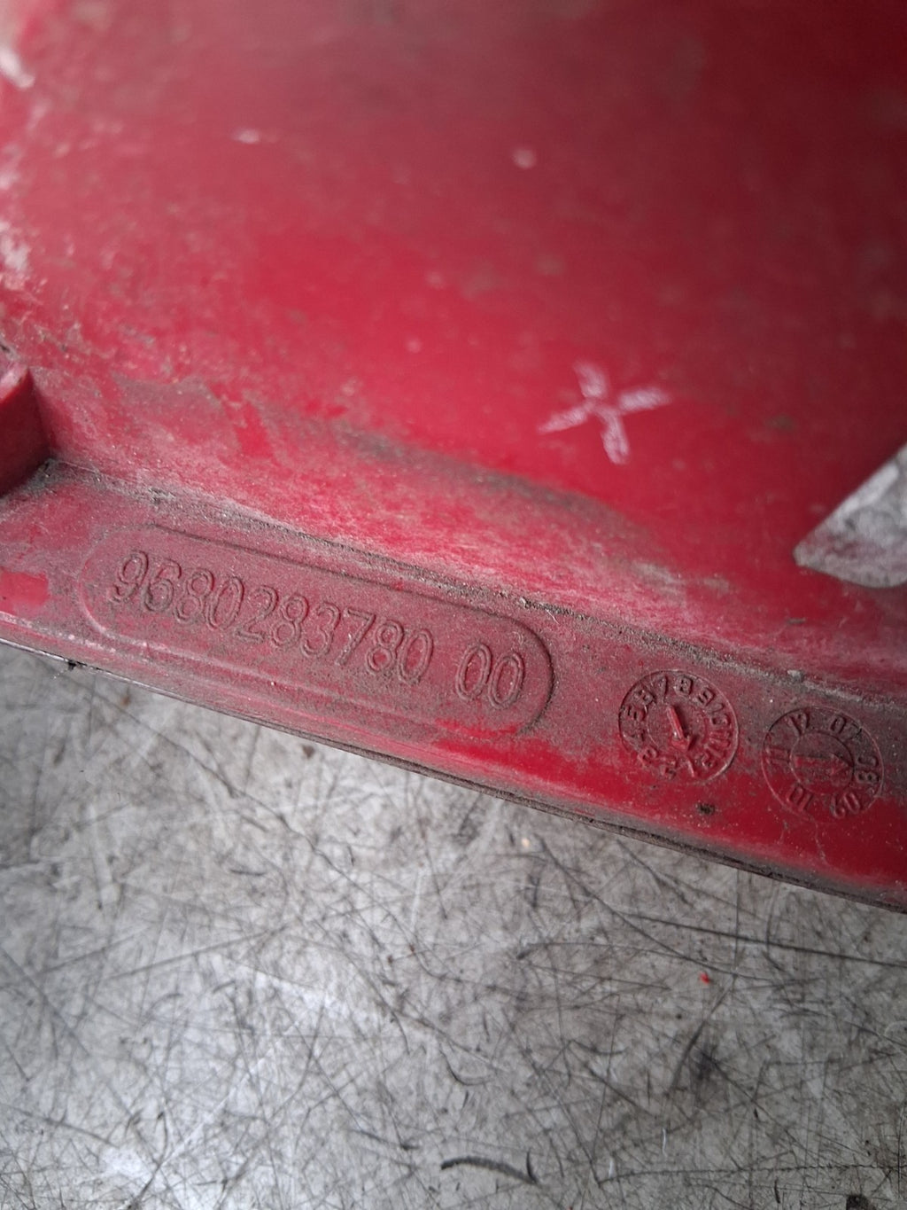 2008 CITROEN C2 NSR PASSENGER SIDE REAR RIGHT TAIL LIGHT VP3CKX-13405