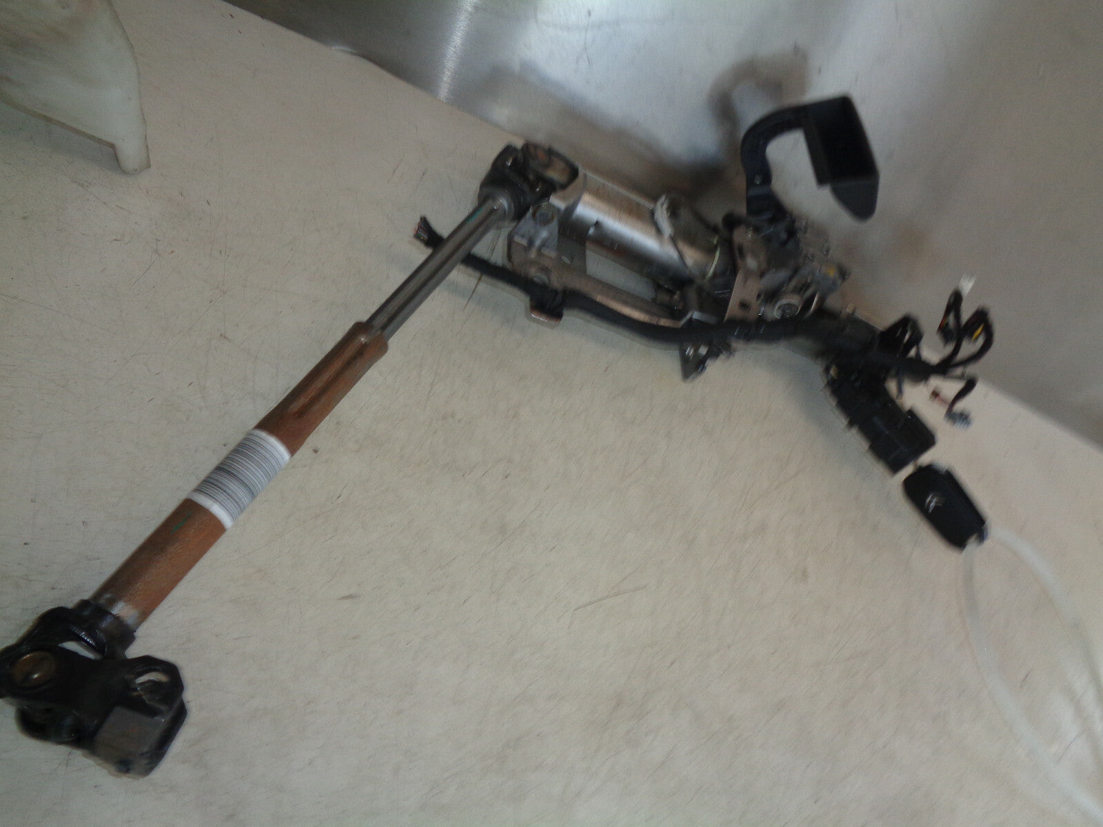CITROEN C5 AIRCROSS 2019 1.5 DIESEL STEERING COLUMN WITH IGNITION BARREL + KEY