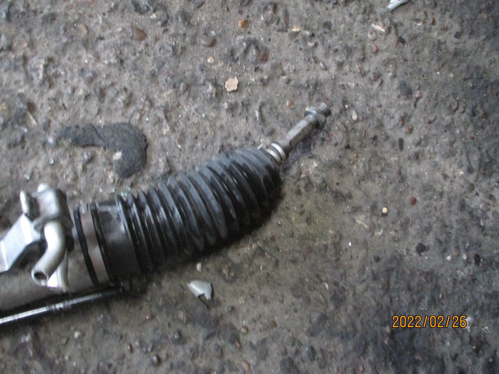 DACIA SANDERO 2017 MK2 POWER STEERING RACK 490011854R