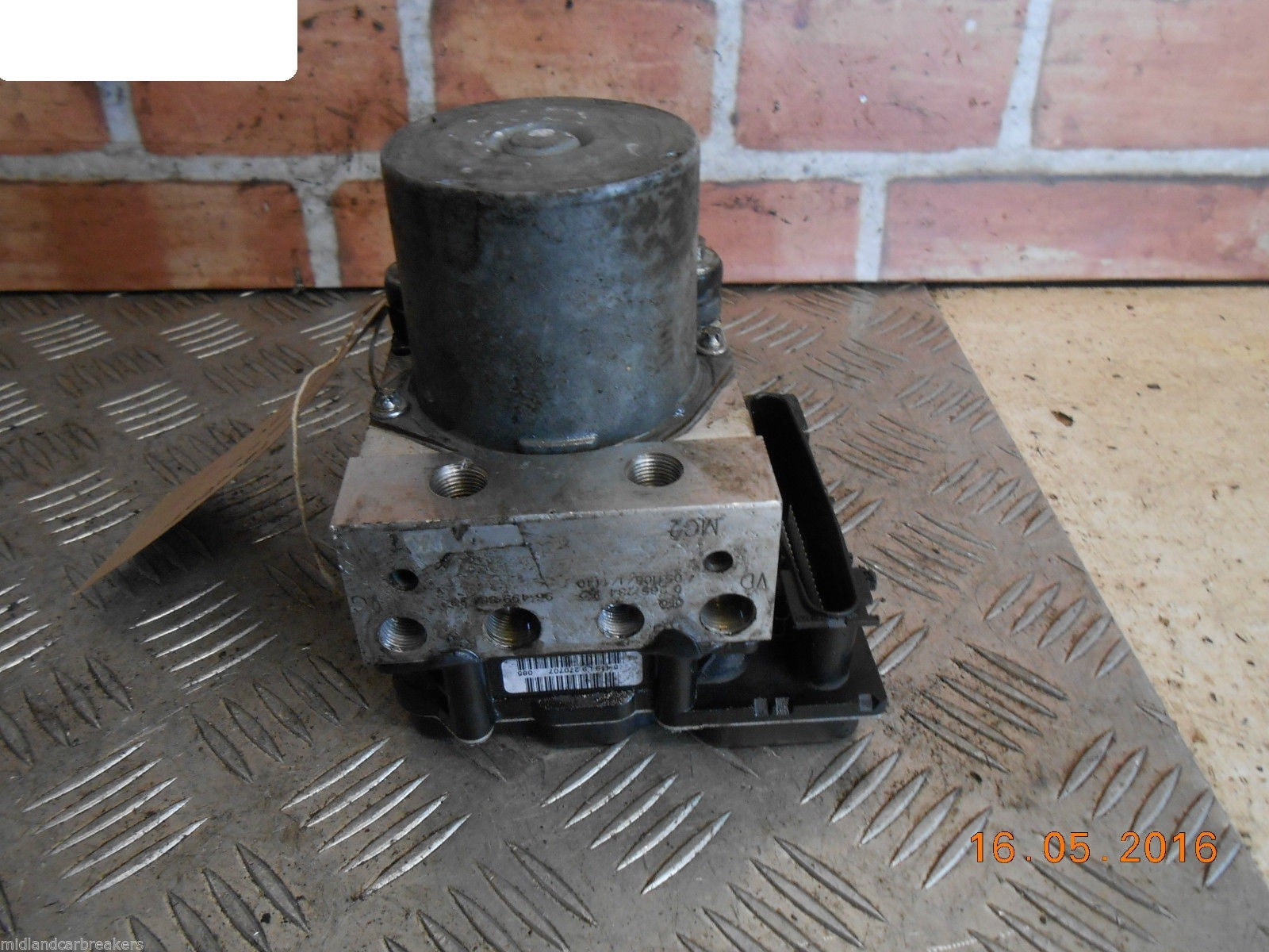 PEUGEOT 307 CC 307CC 2006 2.0 16V ABS BRAKE PUMP CONTROL 9649988180 0265234152