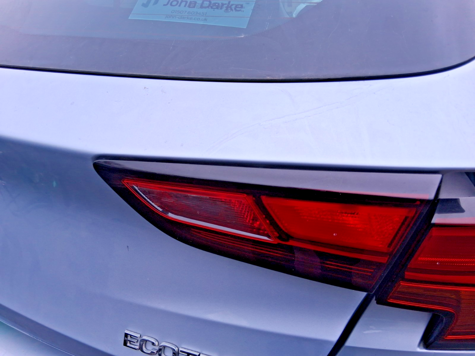 2019 VAUXHALL ASTRA K OSR DRIVER SIDE REAR RIGHT INNER TAIL LIGHT