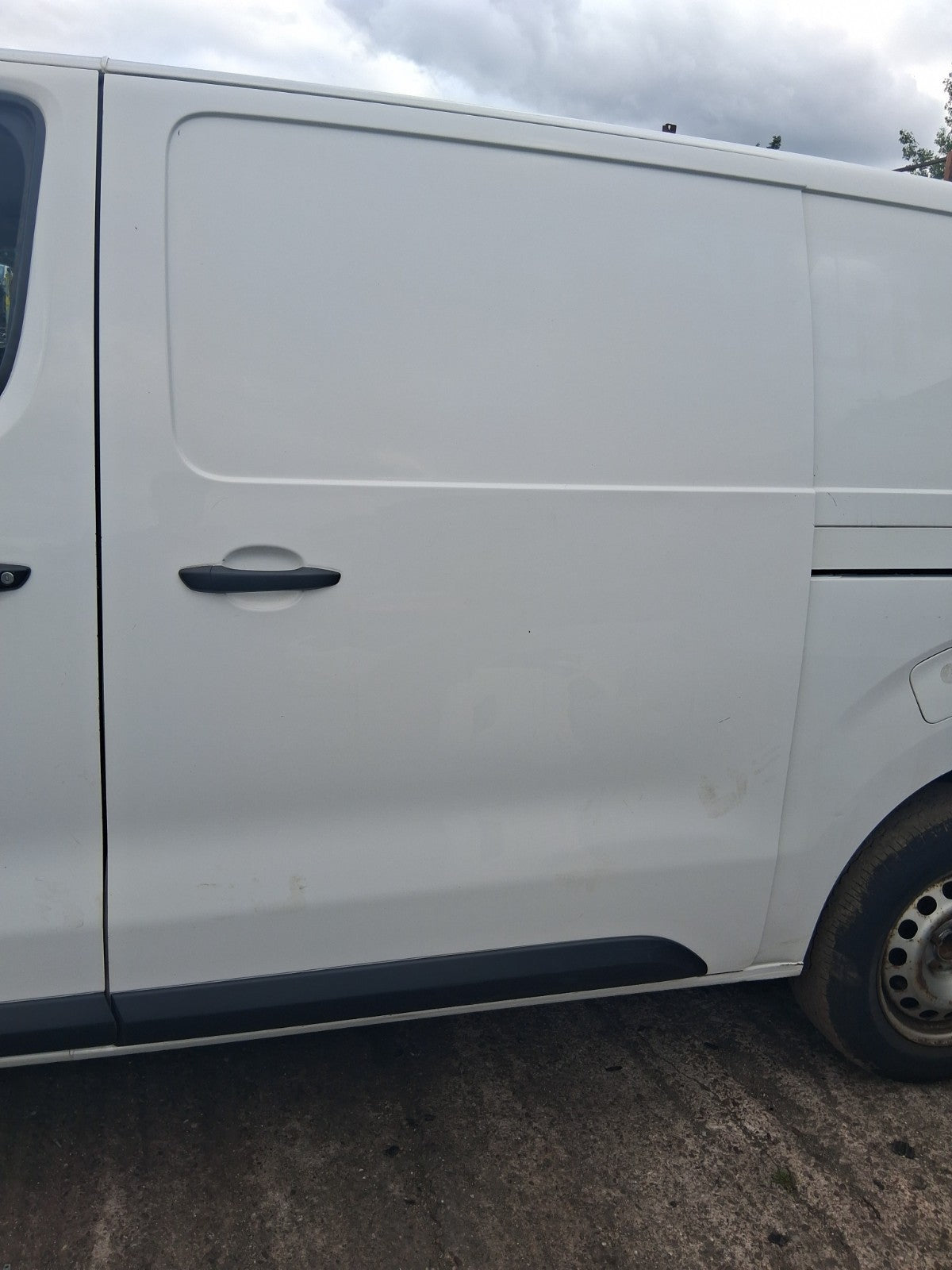 2019 CITROEN DISPATCH VIVARO MK3 NS PASSENGER SIDE SLIDING DOOR HANDLE BLACK